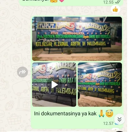 Pengiriman Papan Bunga Duka Cipadu Jaya