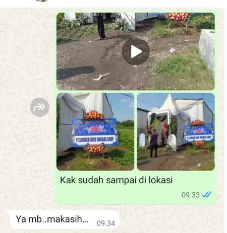 Pengiriman Karangan Bunga Cipadu Jaya