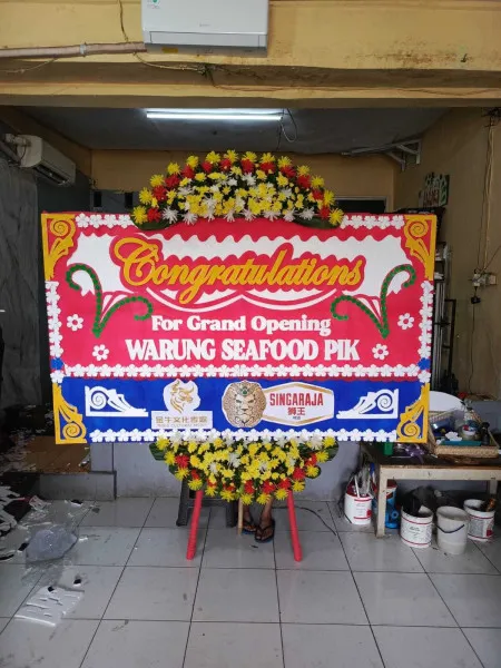 Papan Bunga Ucapan Selamat Cipadu Jaya
