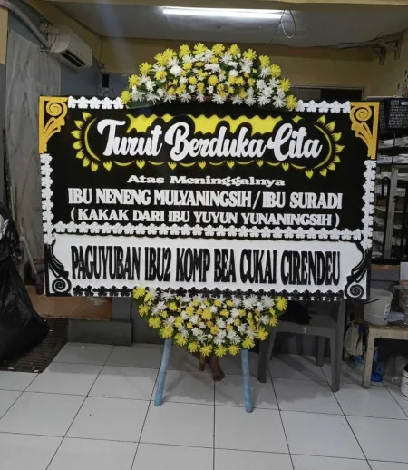 Papan Bunga Duka Cipadu Jaya