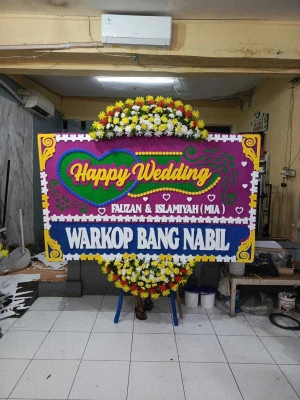 Papan Bunga di Cipadu Jaya