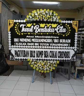 Papan Bunga di Cipadu Jaya